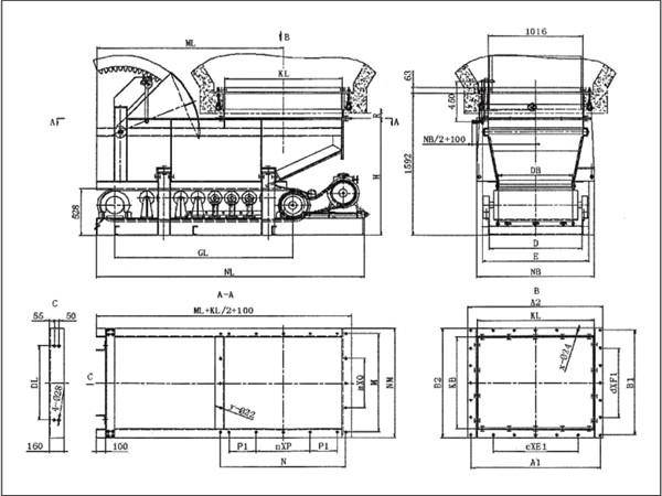 扇形閥門帶式（甲帶）給料機的承載能力較強、噪音低、整機使用壽命長